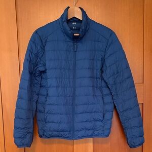 Uniqlo Men's Ultra Light Down Puffer Jacket - Blue